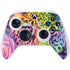 Neon Rainbow Cheetah with Rose by Sheena Pike Xbox Series S Controller Skin